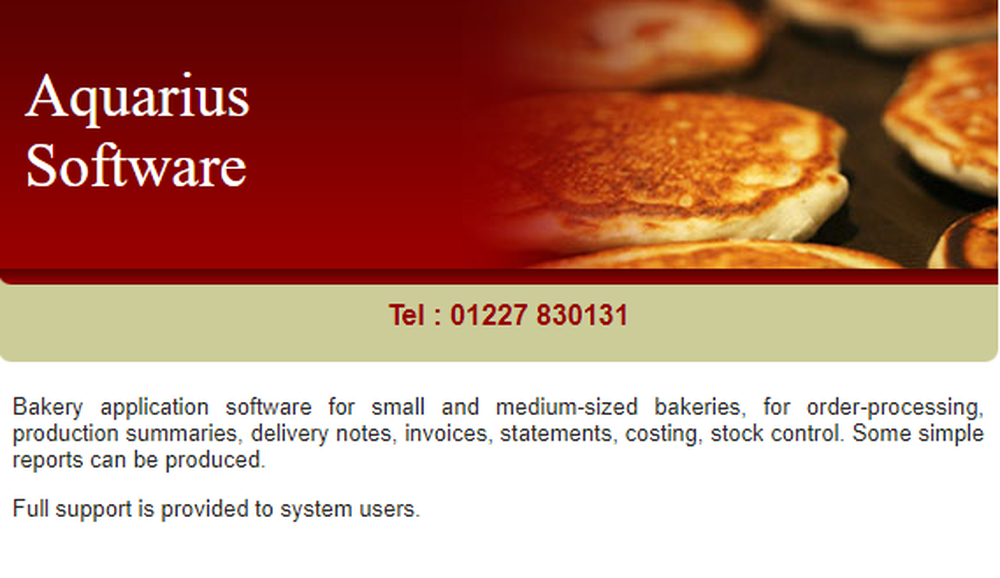 Aquarius Software Bakery Application Reviews And Pricing 2024